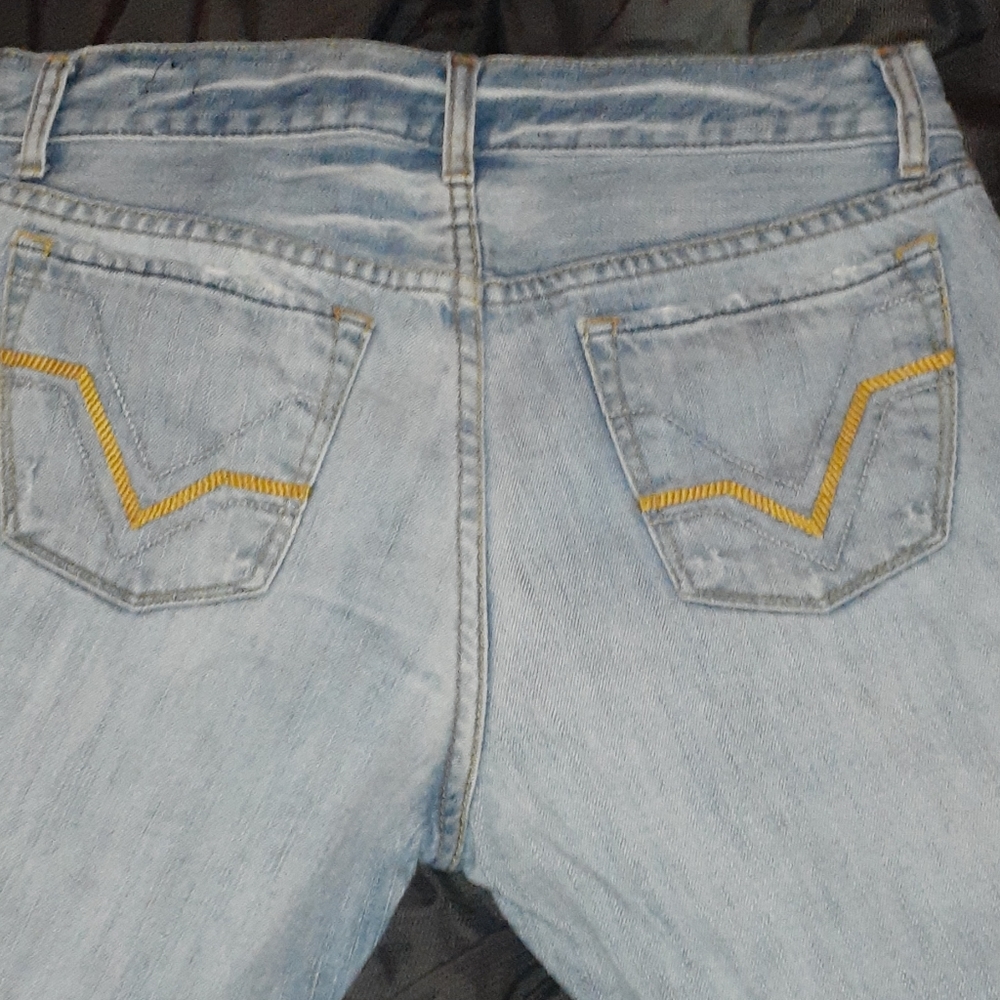 Mens Guess Joey low bootcut 31x32 jeans